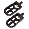 Fully CNC Machined 6061-T6 Aluminum Adjustable Serrated Footpegs for Sportster